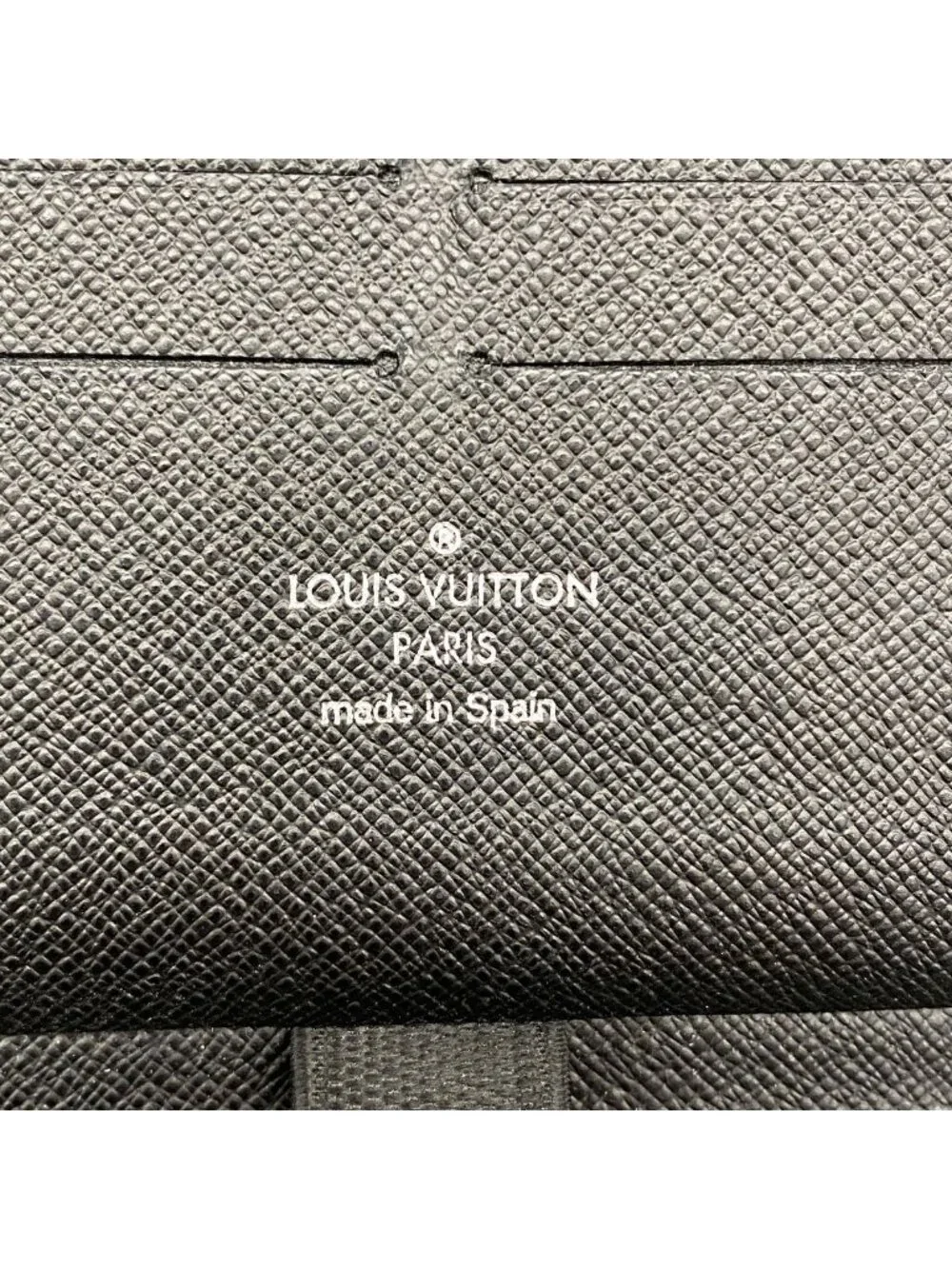 Louis Vuitton Wallet Damier Graphite Zippy Organizer Black